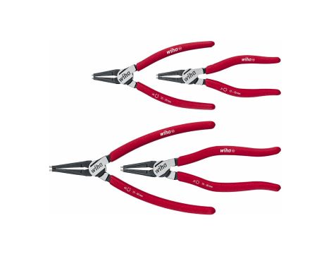 Wiha - zestaw szczypiec Classic z MagicTips® Szczypce do pierścieni zabezpieczajacych 4-cz.  - 34708