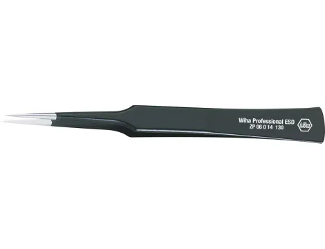 Wiha - pęseta precyzyjna Professional ESD Typ GG  130 mm - 32347