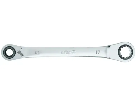 Wiha - Podwójny klucz grzechotkowy 4 w 1      - 45421