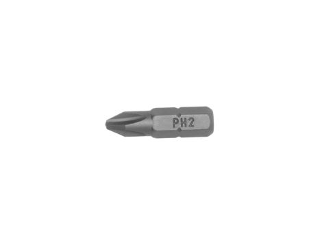 TengTools - Grot krzyżowy Phillips PH02 długość 25 mm (10 szt.) - PH2500210