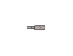 TengTools - Grot do gniazd 6-kątnych 4 mm HEx długość 25 mm - HEX2500403
