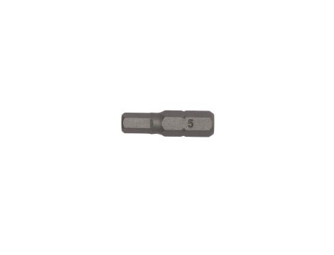TengTools - Grot do gniazd 6-kątnych 5 mm HEx długość 25 mm - HEX2500503
