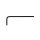 TengTools - Klucz trzpieniowy 6-kątny 10x38 0,9 mm - 3105009