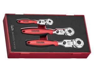 TengTools - Zestaw pokręteł zapadkowych przegubowych TEA7203 - TEA7203