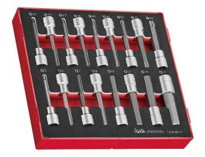 TengTools - Zestaw nasadek trzpieniowych długich 1/2