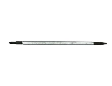 TengTools - Trzon dwustronny do wkrętaków precyzyjnych płaski 3,0 mm x PH0 - 2912513