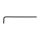TengTools - Klucz trzpieniowy 6-kątny 2.5 mm - 3105025BL-C