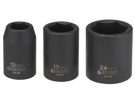 TengTools - Nasadka udarowa cienkościenna 1/2" 22 mm ANSI -