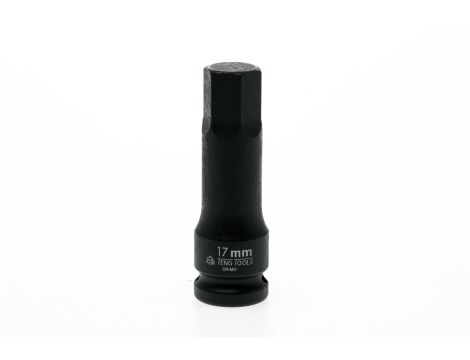 TengTools - Nasadka trzpieniowa udarowa 6-kątna z chwytem kwadratowym 1/2" 17 mm - 921517-C