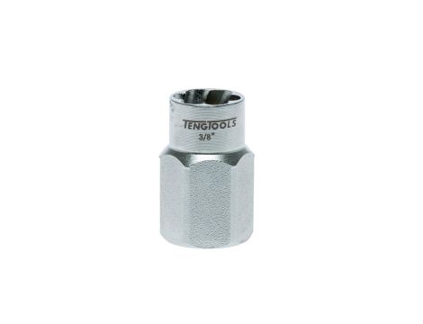 TengTools - Sześciokątne nasadki odkręcające z chwytem kwadratowym 3/8" 3/8" - ST38112