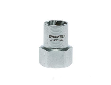 TengTools - Sześciokątne nasadki odkręcające z chwytem kwadratowym 3/8" 11 mm - ST38311