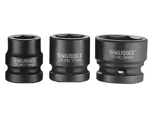 TengTools - Nasadka udarowa niskoprofilowa z chwytem 1/2