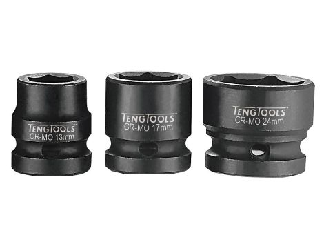 TengTools - Nasadka udarowa niskoprofilowa z chwytem 1/2" 15 mm - 920715-C