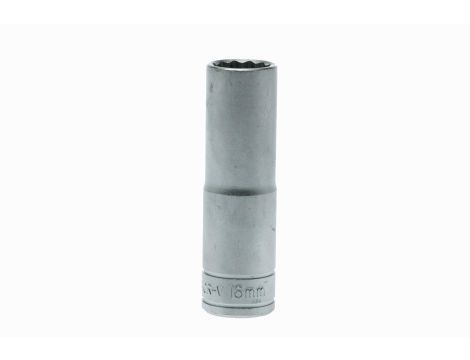 TengTools - Nasadka długa 12-kątna z chwytem 1/2" 16 mm - M120616-C
