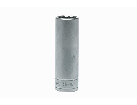 TengTools - Nasadka długa 12-kątna z chwytem 1/2" 18 mm - M120618-C