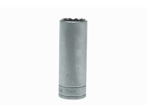 TengTools - Nasadka długa 12-kątna z chwytem 1/2" 21 mm - M120621-C