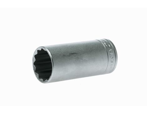 TengTools - Nasadka długa 12-kątna z chwytem 1/2" 27 mm - M120627-C - 2