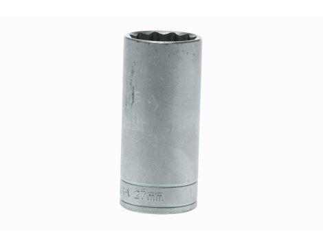 TengTools - Nasadka długa 12-kątna z chwytem 1/2" 27 mm - M120627-C