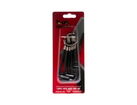 TengTools - Klucze trzpieniowe 6-kątne calowe w zestawie 1425 - 1424