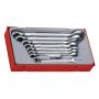 TengTools - 8-elementowy zestaw kluczy płasko-oczkowych zapadkowych TT6508R - TT6508R - 2