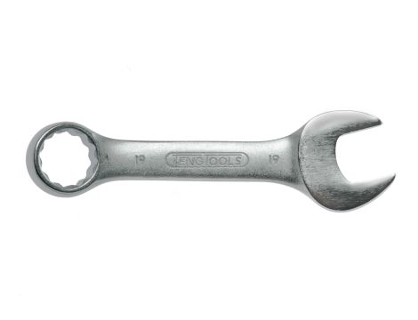 TengTools - Klucz płasko-oczkowy krótki Stubby 19 mm - 6005M19