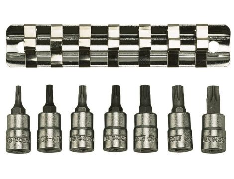 TengTools - Nasadki TX w zestawie z chwytem kwadratowym 1/4" M1408TX - M1408TX