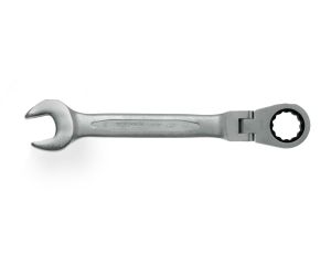 TengTools - Klucz płasko-oczkowy przegubowy z zapadką 19 mm -