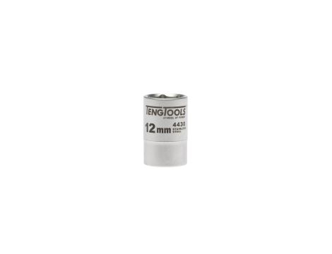 TengTools - Nasadka 6-kątna nierdzewna z chwytem 3/8" 12 mm -