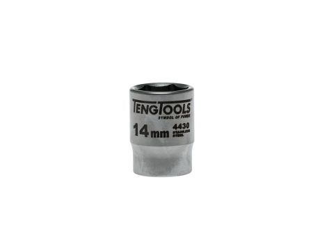 TengTools - Nasadka 6-kątna nierdzewna z chwytem 3/8" 14 mm -