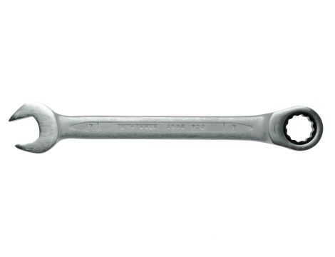 TengTools - Klucz płasko-oczkowy z zapadką 17 mm - 600517RS