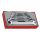 TengTools - 8-elementowy zestaw kluczy płasko-oczkowych zapadkowych TT6508RS - TT6508RS
