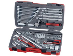 TengTools - 106-elementowy zestaw narzędzi nasadowych z chwytem kwadratowym 1/4