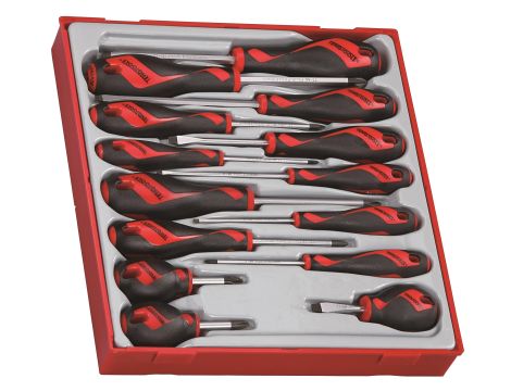 TengTools - 14-elementowy zestaw wkrętaków TTD914N - TTD914N