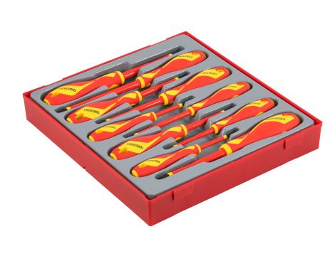 TengTools - 10-elementowy zestaw wkrętaków 1000V TTDV910N - TTDV910N - 4