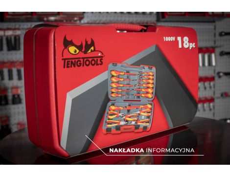 TengTools - Zestaw szczypiec i wkrętaków 1000V TV18N - TV18N - 3