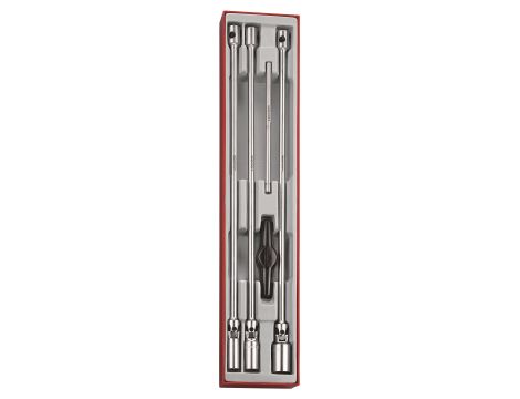 TengTools - 5-elementowy zestaw nasadek do świec zapłonowych z chwytem 3/8" TTxTB05 - TTXTB05