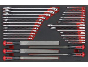 TengTools - 32-elementowy zestaw kluczy i pilników TTEX32 - TTEX32