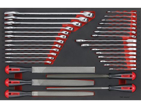 TengTools - 32-elementowy zestaw kluczy i pilników TTEX32 - TTEX32