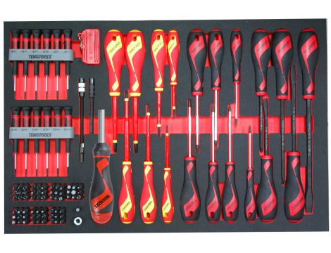 TengTools - 98-elementowy zestaw wkrętaków/grotów wymiennych TTEMB98N - TTEMD98N