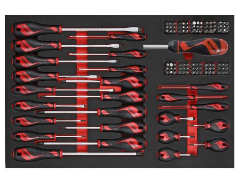 TengTools - 122-elementowy zestaw wkrętaków/grotów wymiennych TTEMD122N - TTEMD122N