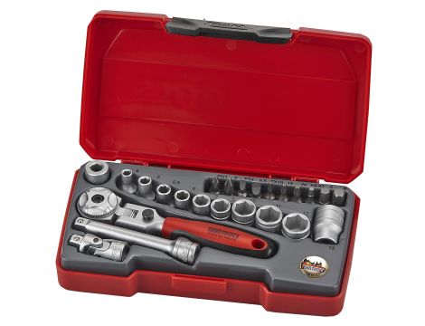 TengTools - Zestaw kluczy nasadowych z chwytem kwadratowym 1/4" T1424S - T1424S