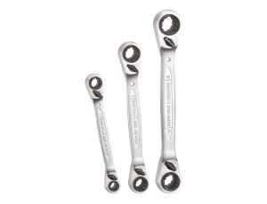TengTools - Zestaw kluczy oczkowych zapadkowych 4w1 6503Rx - 6503RX