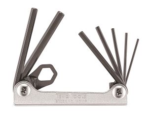 TengTools - Klucze trzpieniowe sześciokątne, w zestawie calowe 1471AF - 1471AF