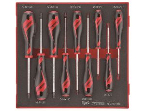 TengTools - Zestaw 9 wkrętaków typu TX TED909TXN - TED909TXN