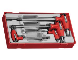 TengTools - 7 sztuk kluczy trzpieniowych sześciokątnych (imbusowych) w zestawie TTHEX7S - TTHEX7S