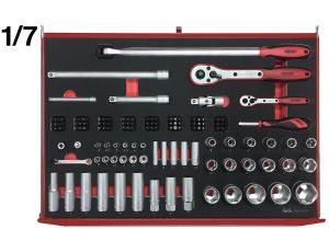 TengTools - Wózek narzędziowy EVA 177 elementów TCMME179 - TCMME179 - image 2
