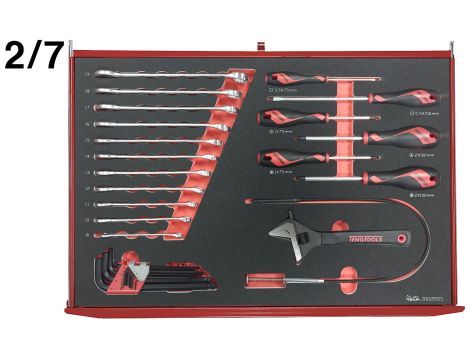 TengTools - Wózek narzędziowy EVA 177 elementów TCMME179 - TCMME179 - 3