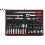 TengTools - Wózek narzędziowy EVA 177 elementów TCMME179 - TCMME179 - 3
