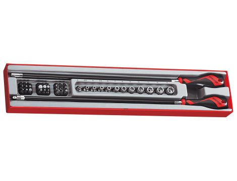 TengTools - 41-elementowy zestaw rękojeści wkrętakowych, TEX6308 - TTXMD41N