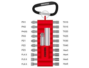 TengTools - Zestaw grotów wymiennych THBS22 - THBS22 - image 2